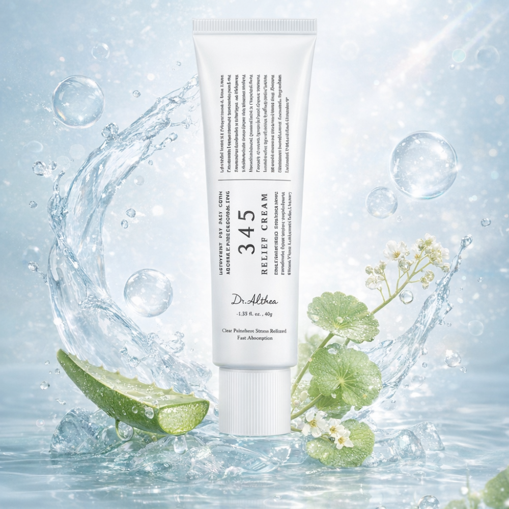 Dr. Althea 345 Relief Cream - Daily Soothing & Repair Moisturizer (50ml) - Image 3