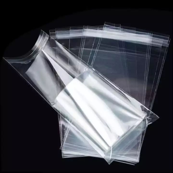 100 Pcs ট্রান্সপারেন্ট প্যাকেজিং পলি (5"×6" ইঞ্চি)