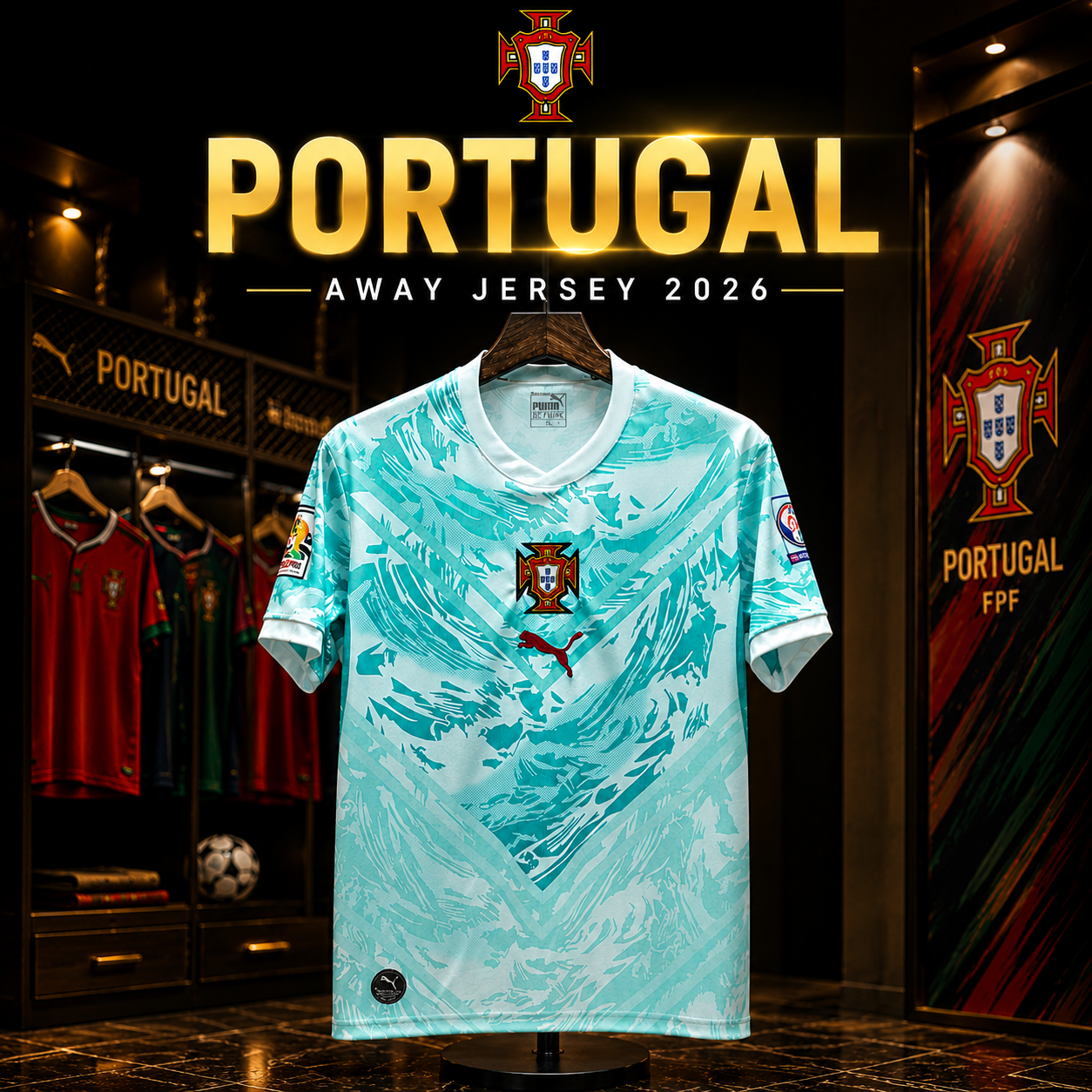 নতুন পর্তুগাল অ্যাওয়ে জার্সি ২০২৬ ⚽