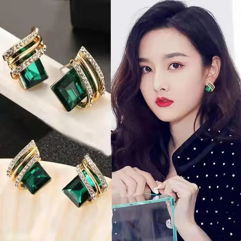 New Style Diamond Wing Earrings (Without Gift Box ) - Image 5